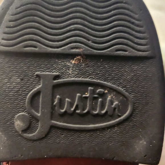 Justin Ropers Black Boots - Picture 3 of 5